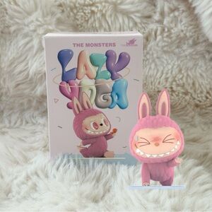 BRAND NEW THE MONSTERS Lazy Yoga Series Figures - Sweating